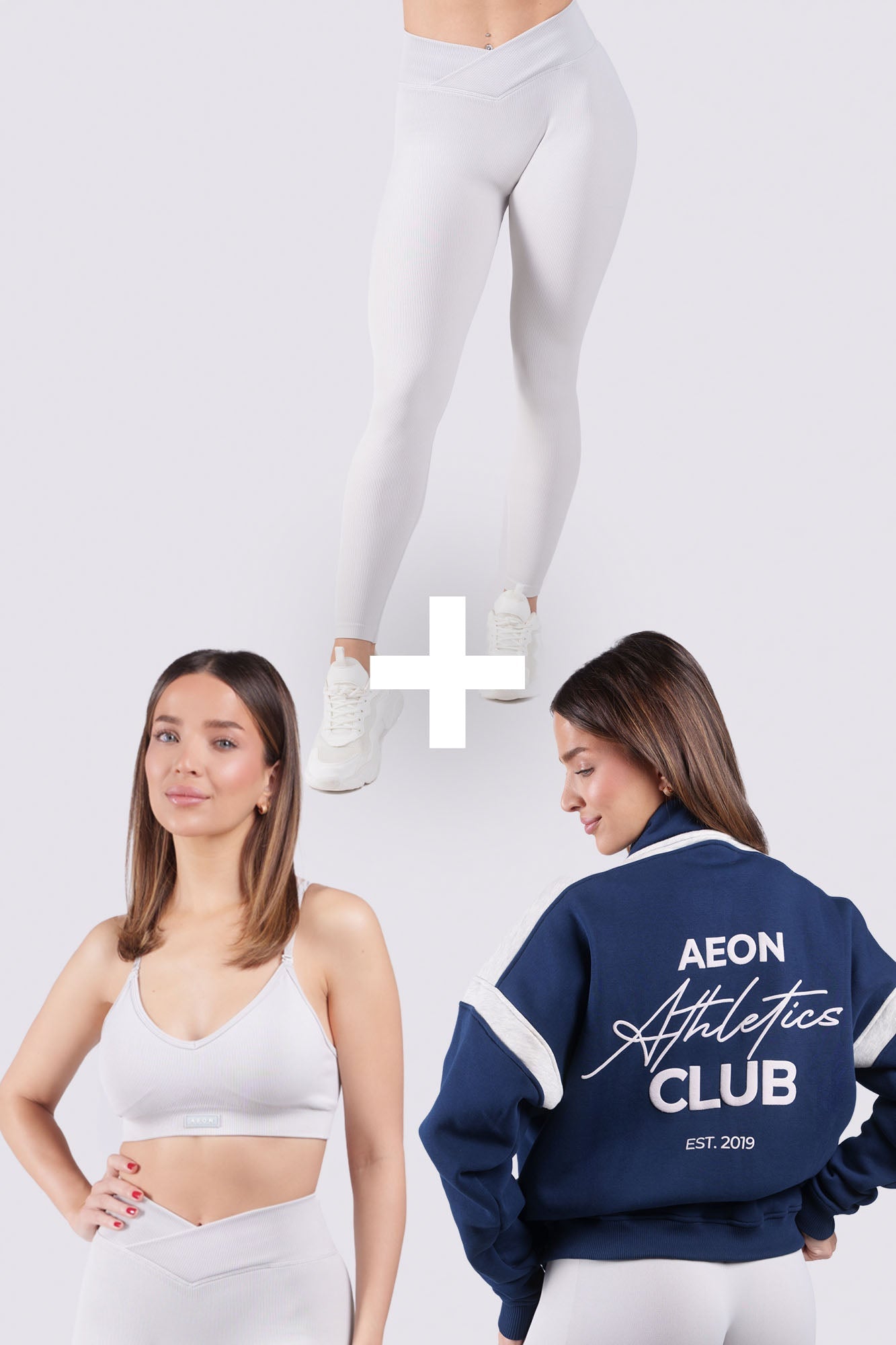 EMPOWER BUNDLE - ROYAL GREY (3 - PIECE) - Aeon Athletics