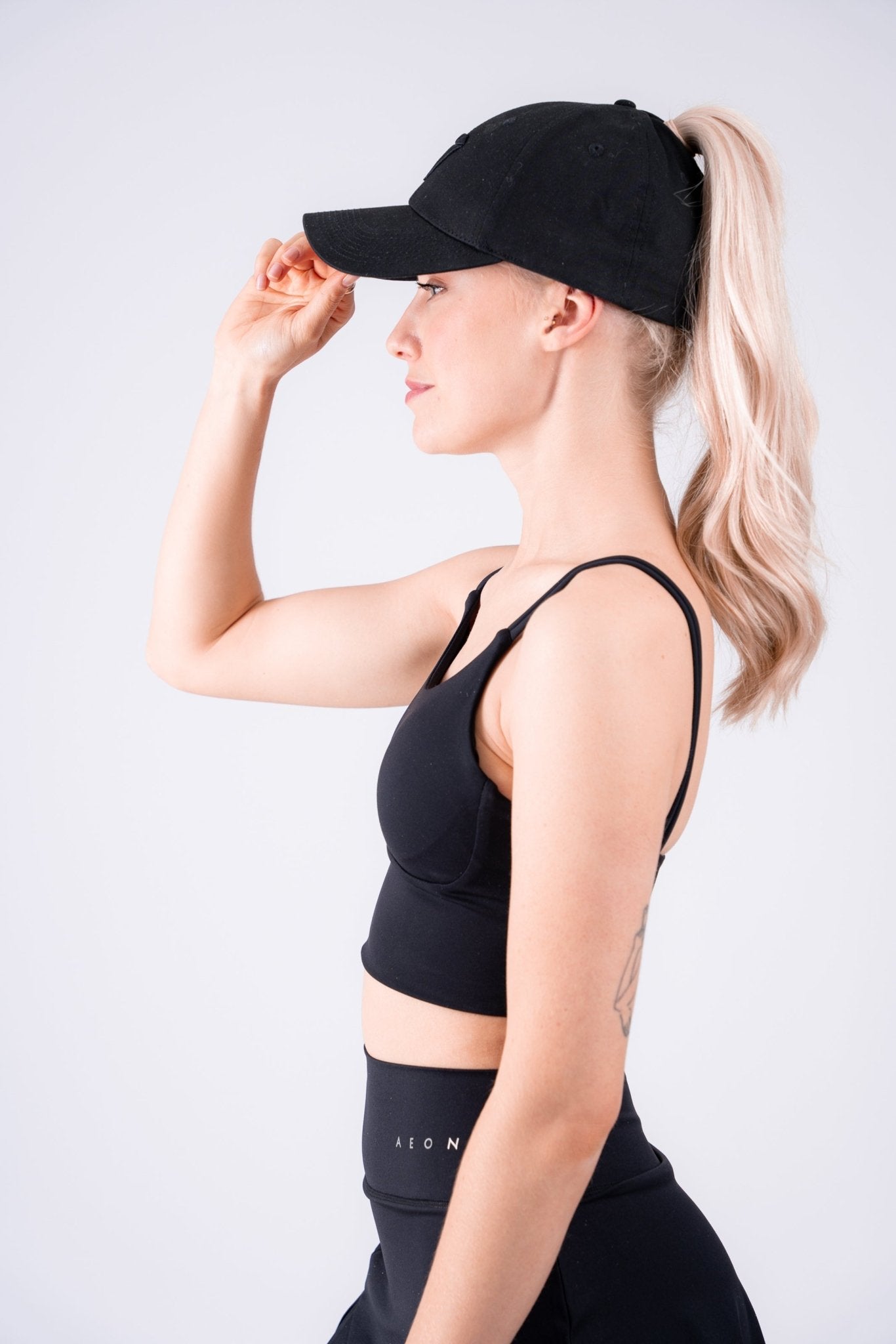 ESSENTIALS PONYTAIL CAP - Aeon Athletics
