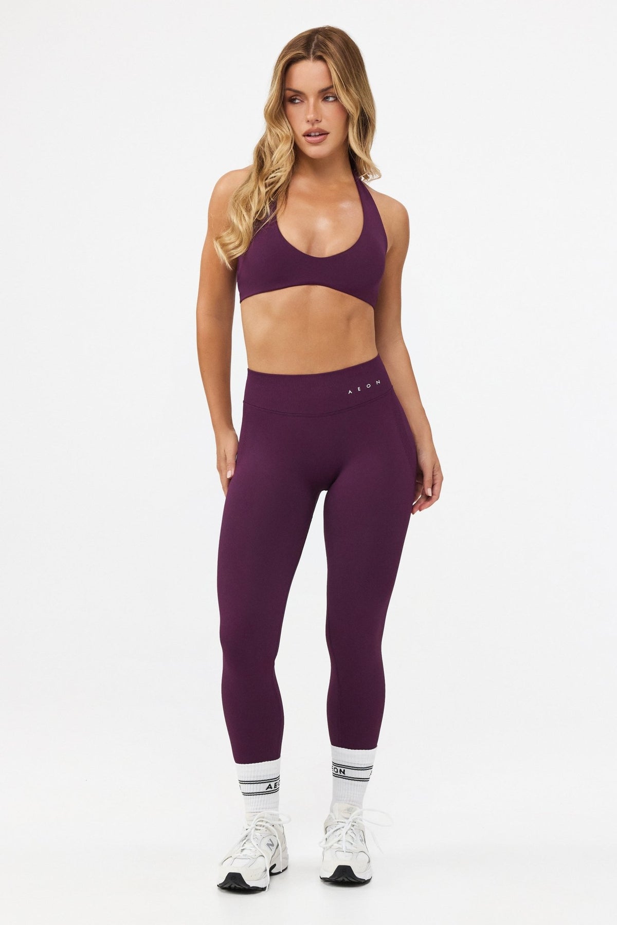 MOTION HALTER NECK BRA V2 - Aeon Athletics