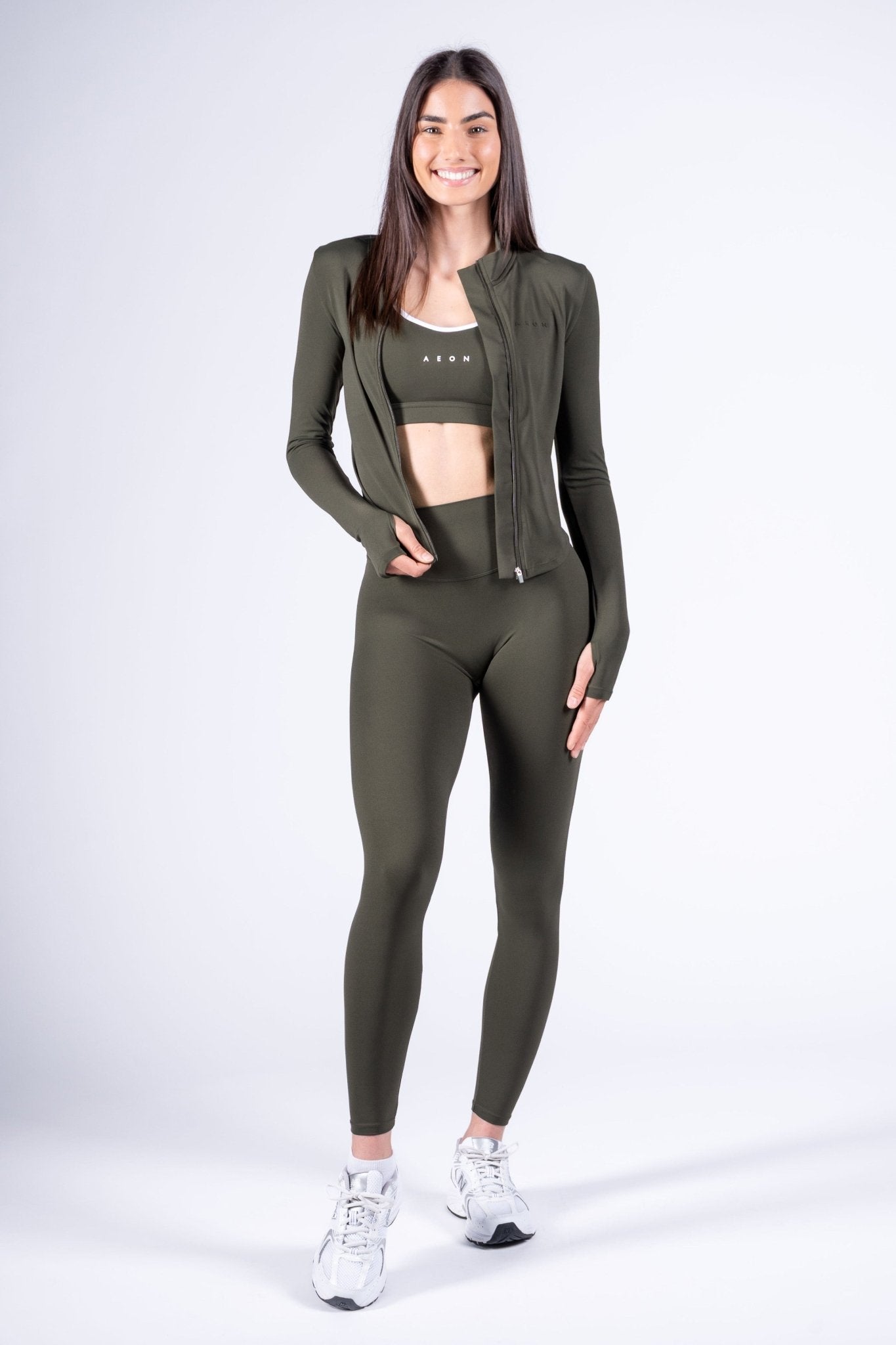 SECOND SKIN BUNDLE - OLIVE (3 - PIECE) - Aeon Athletics