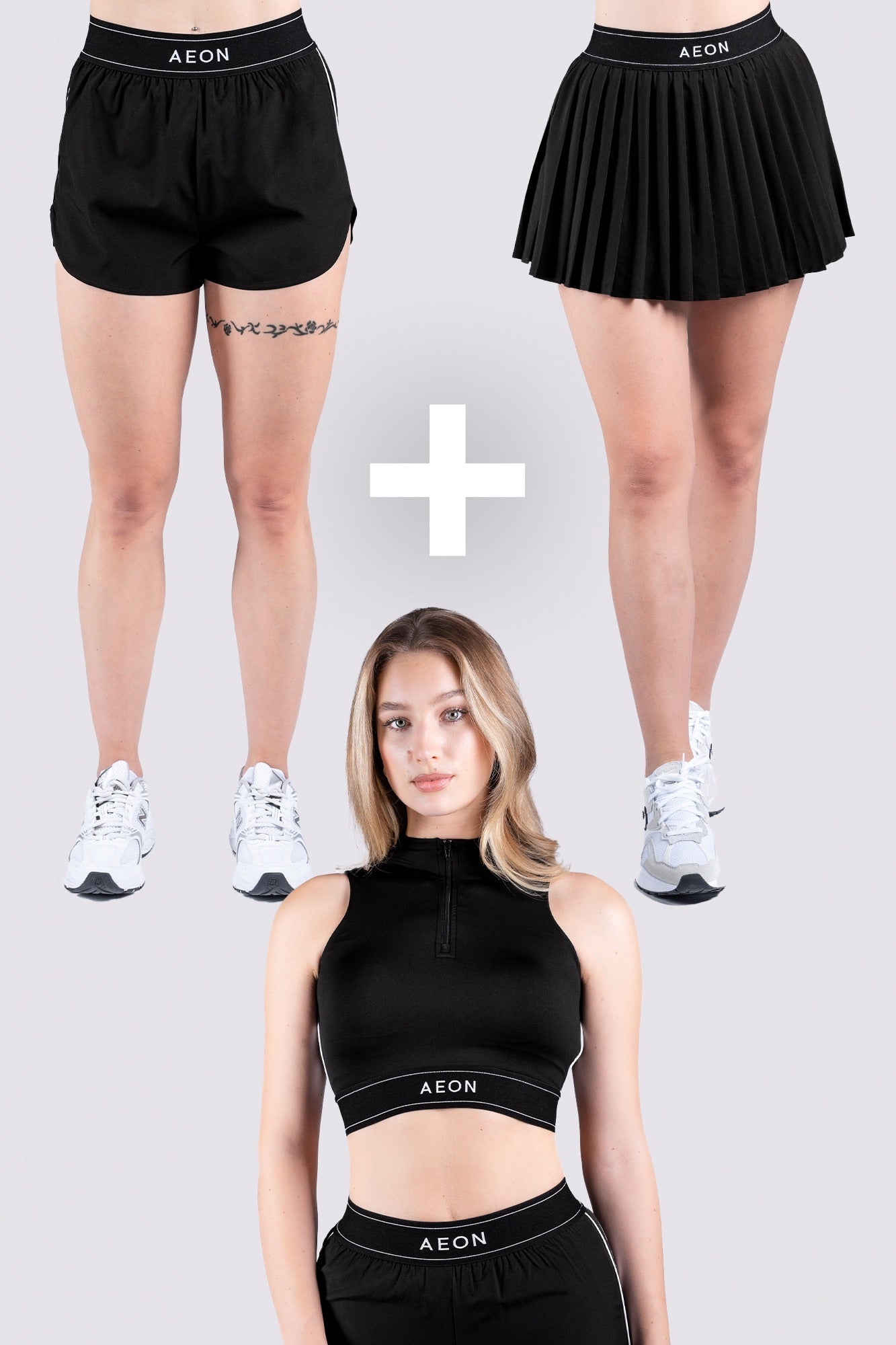 SECOND SKIN PRO BUNDLE - BLACK (3 - PIECE) - Aeon Athletics