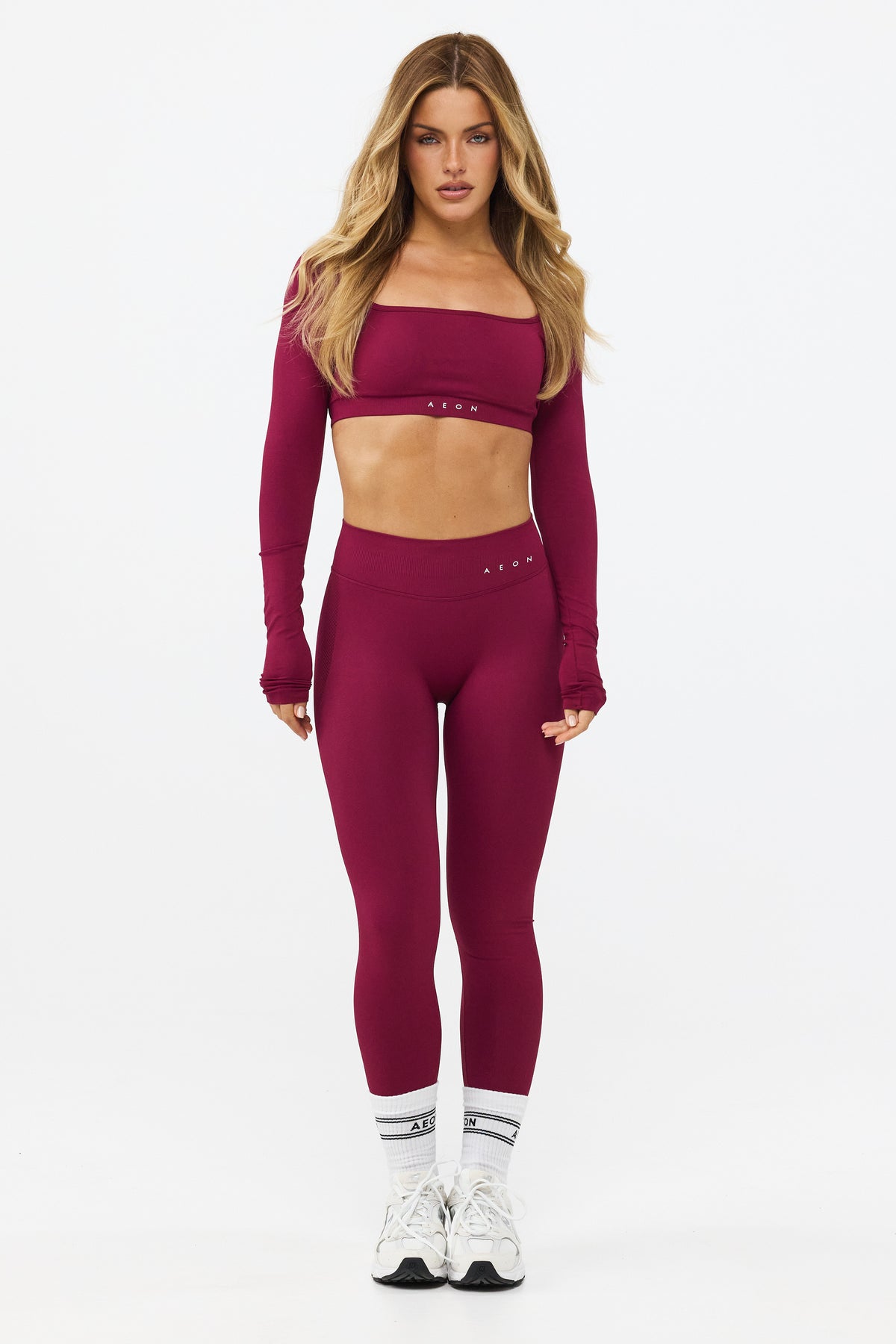 MOTION LONG SLEEVE CROP TOP V2