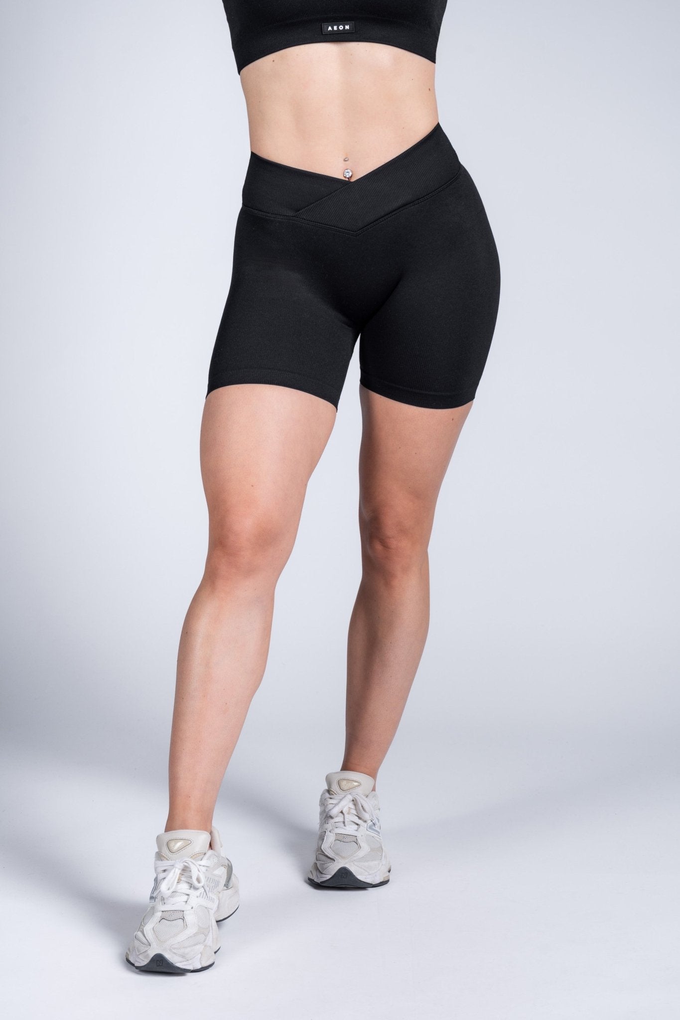 EMPOWER SHORT BUNDLE - ROYAL BLACK (3 - PIECE) - Aeon Athletics
