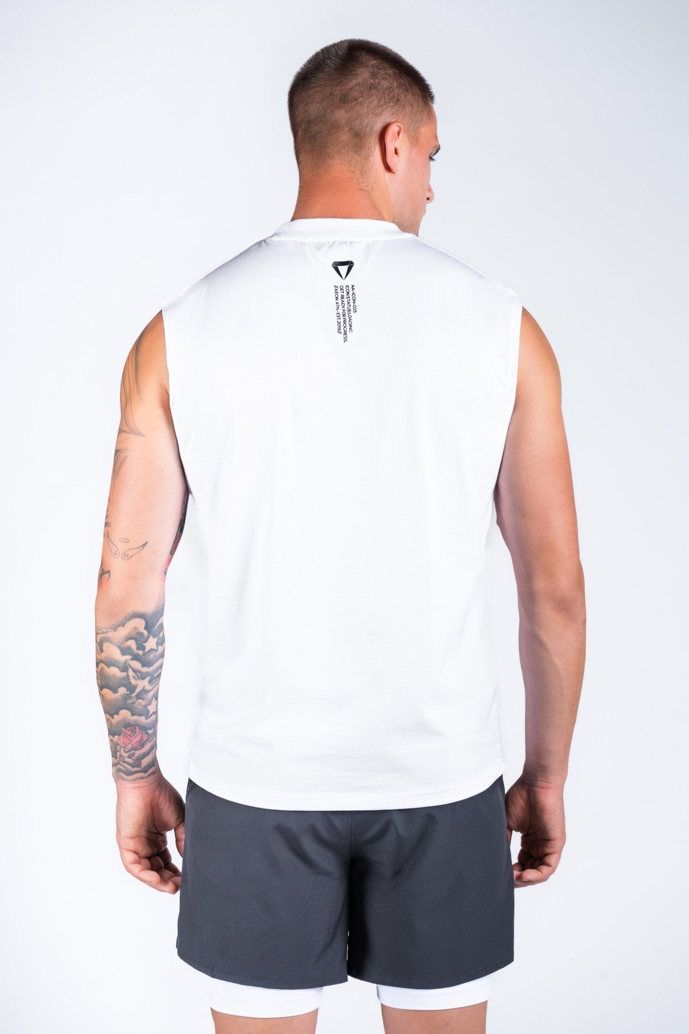 ICON BUNDLE - GRAPHITE/WHITE (2 - PIECE) - Aeon Athletics