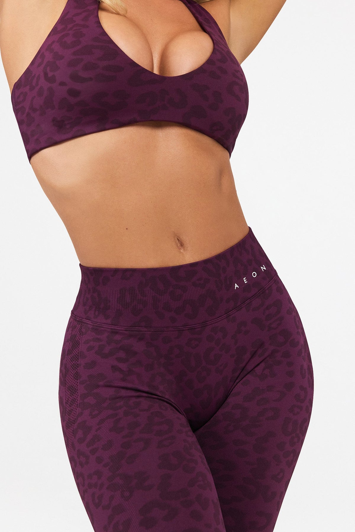 MOTION LEO MID WAIST SCRUNCH LEGGINGS V2 - Aeon Athletics