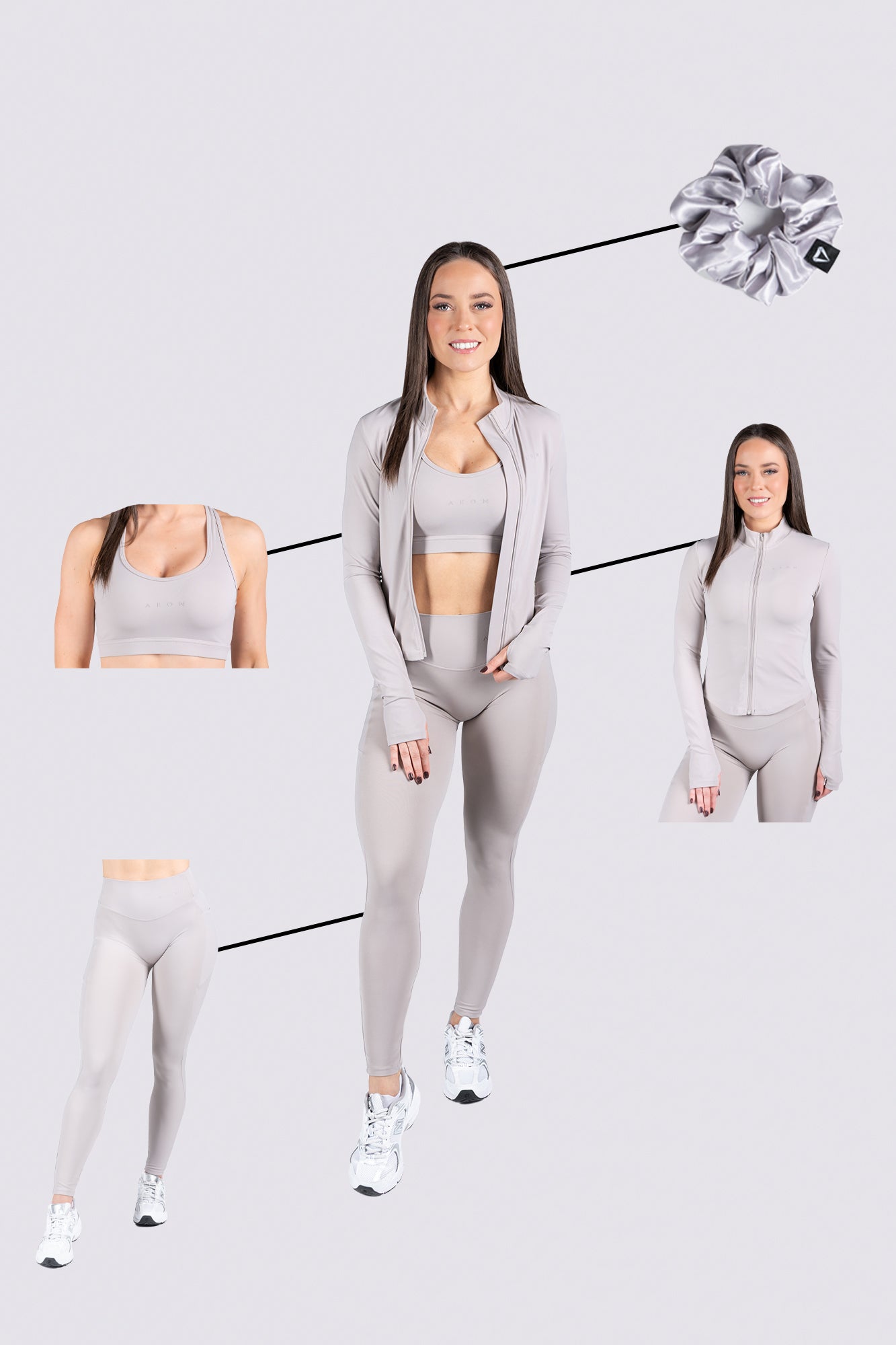 SECOND SKIN BUNDLE - STONE (4 - PIECE) - Aeon Athletics