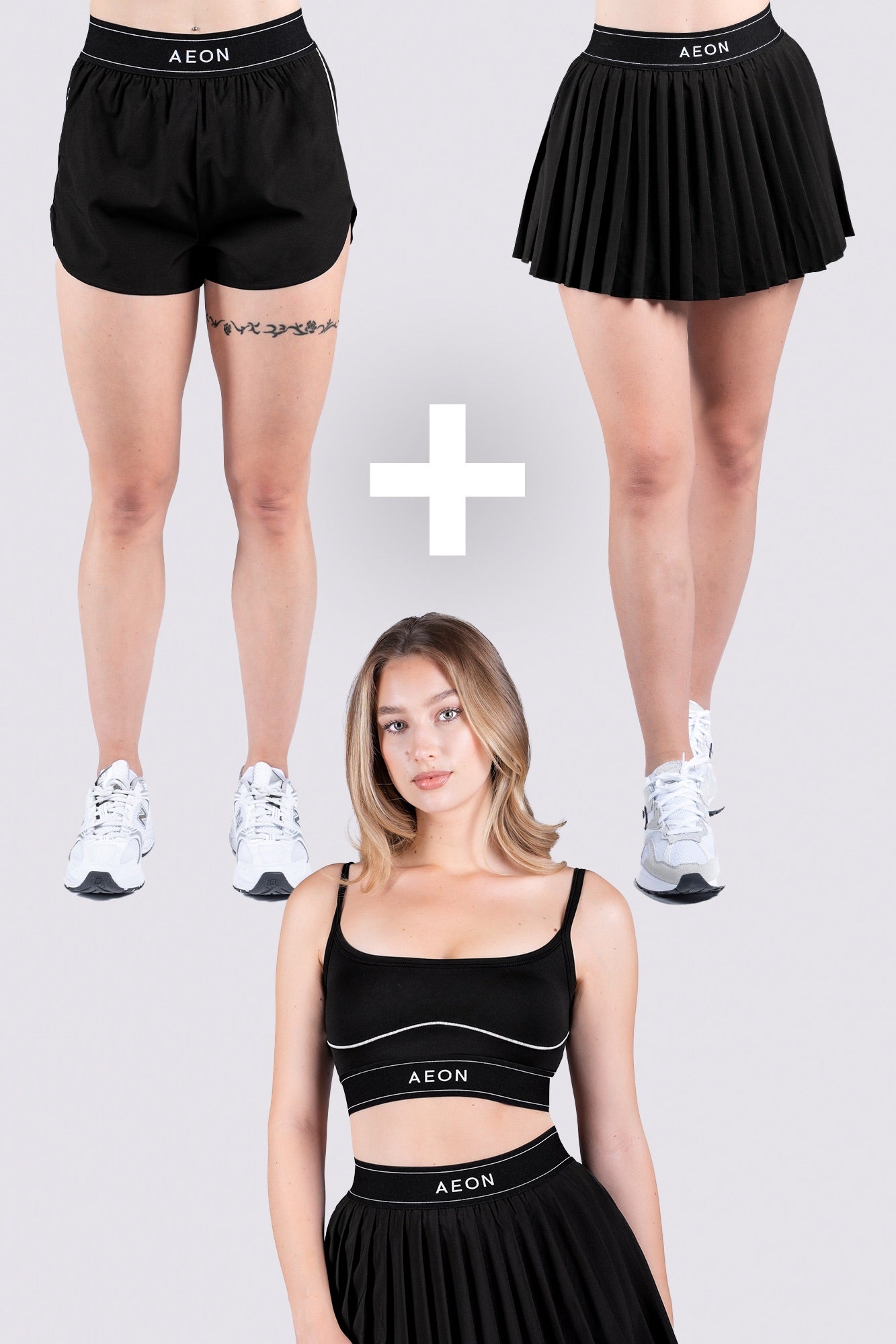 SECOND SKIN PRO BUNDLE - BLACK (3 - PIECE) - Aeon Athletics