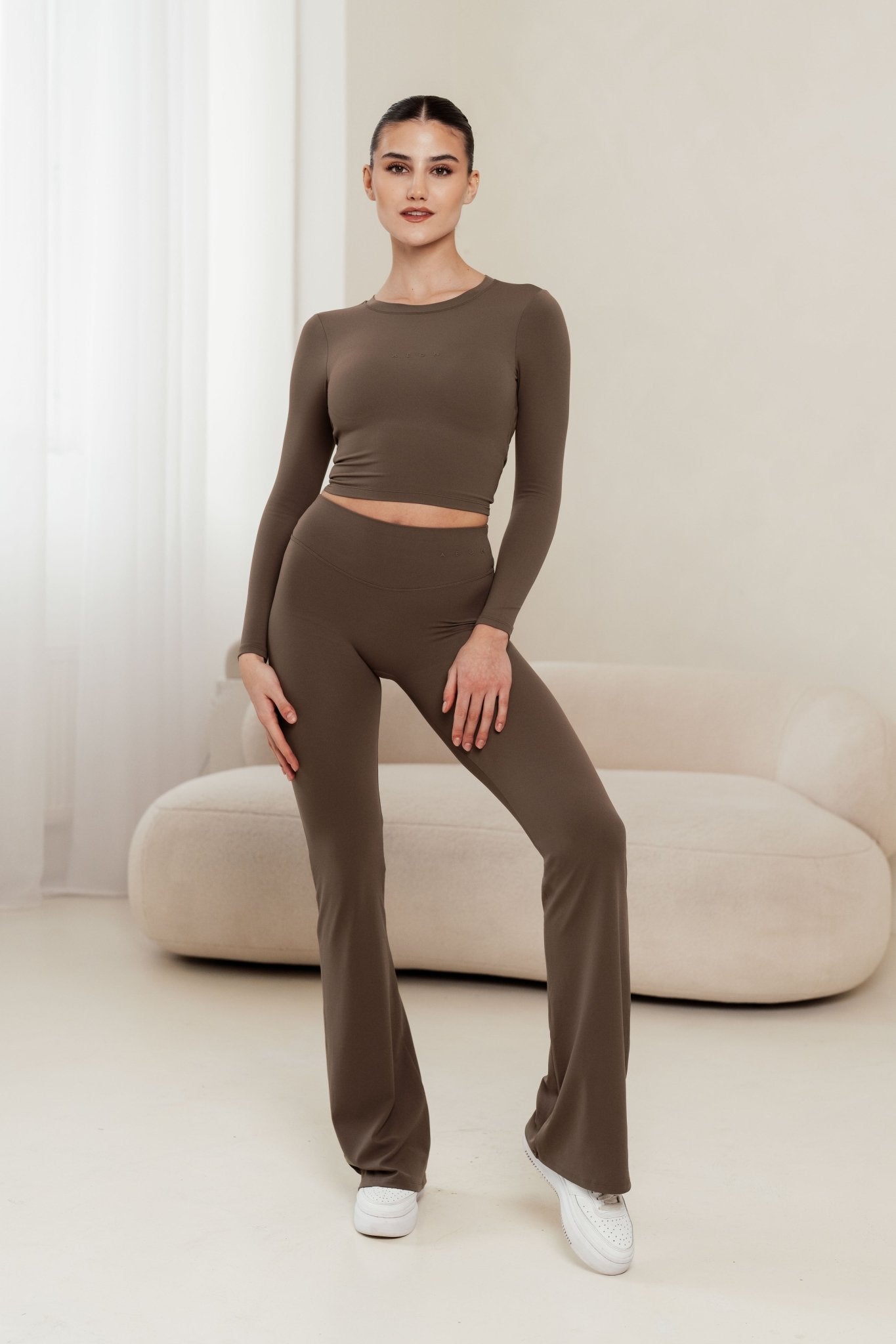 SECOND SKIN SCULPT FLARED LEGGINGS - Aeon Athletics