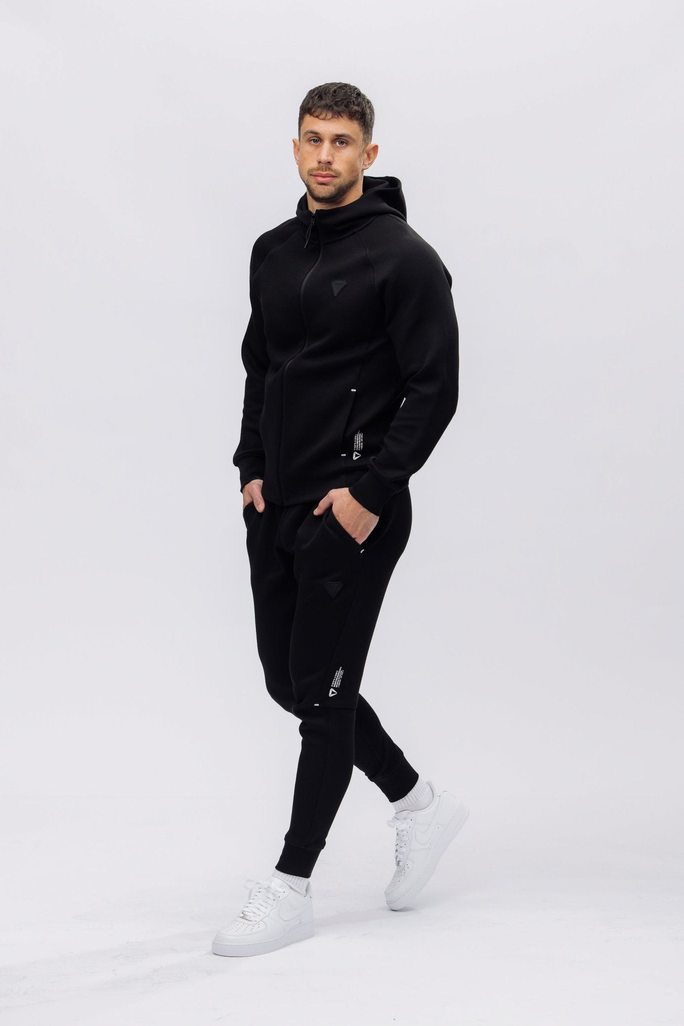 TECHPRO MENS TRACKSUIT BUNDLE - BLACK (2 - PIECE) - Aeon Athletics