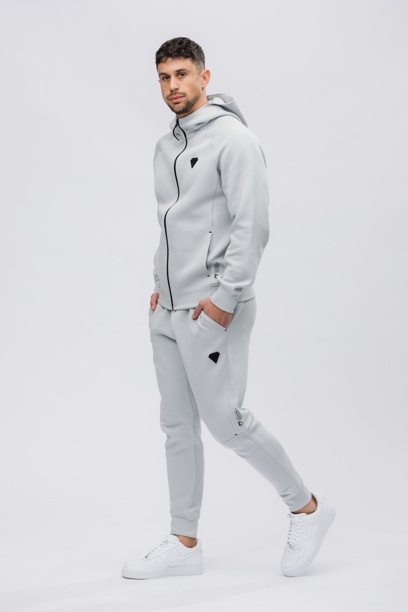 TECHPRO MENS TRACKSUIT BUNDLE - WOLF GREY (2 - PIECE) - Aeon Athletics
